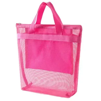 Polyester Mesh Beach Toiletry Tote