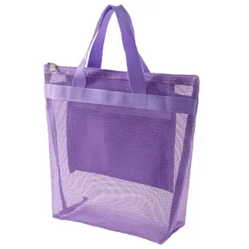 Polyester Mesh Beach Toiletry Tote
