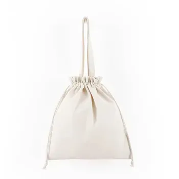 Custom Cotton Canvas Drawstring Gift Bag Style 916