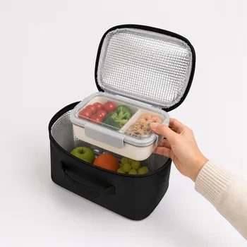 600D EPE Foam Insulated Lunch Tote