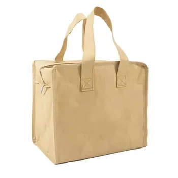 Custom Insulated Paper Lunch Cooler Bag