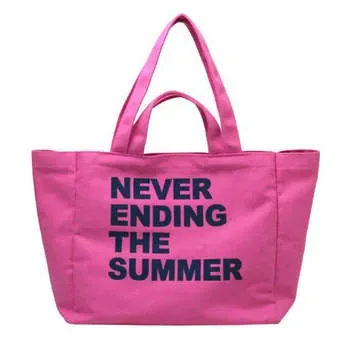 Custom White Cotton Canvas Shopping Tote ZGZE255AS