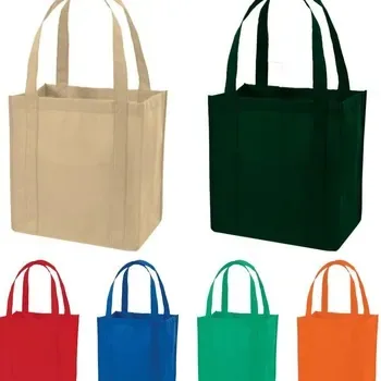 Custom Foldable Non-Woven Grocery Tote ZG20250319M3