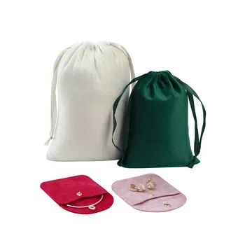Custom Velvet Drawstring Gift Bag ZGLZ230928L4