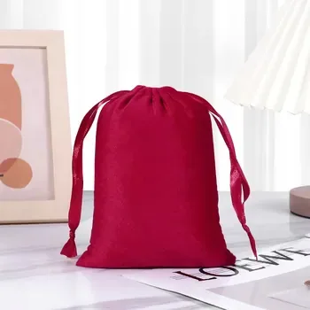 Custom Velvet Drawstring Gift Bag ZGLZ230928L4