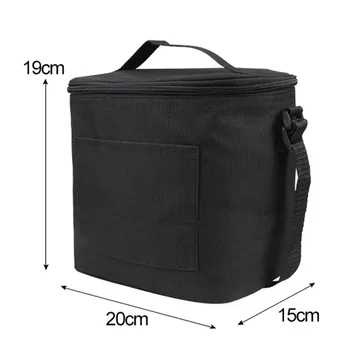 Black 4L Oxford Shoulder Beer Cooler