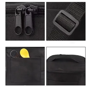 Black 4L Oxford Shoulder Beer Cooler