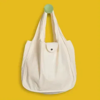 Custom Foldable Cotton Canvas Grocery Tote
