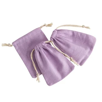 Canvas Drawstring Gift Pouch