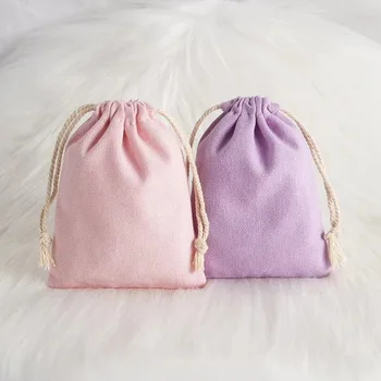 Canvas Drawstring Gift Pouch