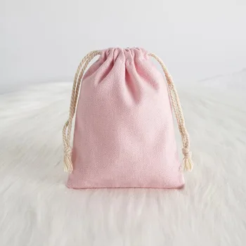 Canvas Drawstring Gift Pouch