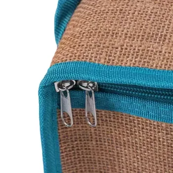 Jute Foil-Lined Food Delivery Cooler