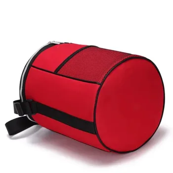 Round 600D Cooler with Adjustable Shoulder Strap