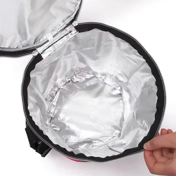 Round 600D Cooler with Adjustable Shoulder Strap