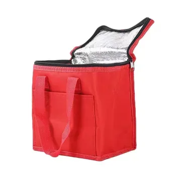 Custom Insulated Red Cooler Bag