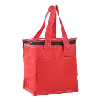 Custom Insulated Red Cooler Bag