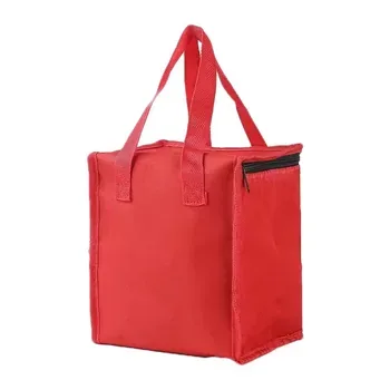 Custom Insulated Red Cooler Bag