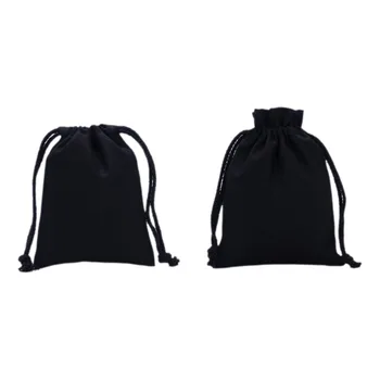 Printed Cotton Canvas Gift Drawstring Bag