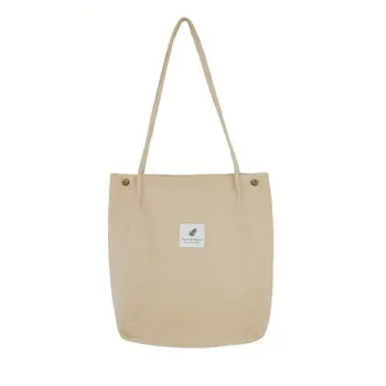 Custom Corduroy Shopping Tote ZG20241029M1