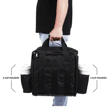 Custom Waterproof Insulated Polyester Food Delivery Cooler Bag