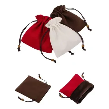 Custom Natural Canvas Drawstring Gift Bag