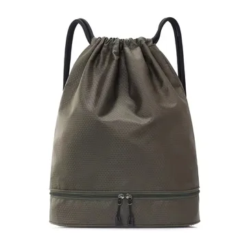 Extra-Large Oxford Sports Drawstring Backpack