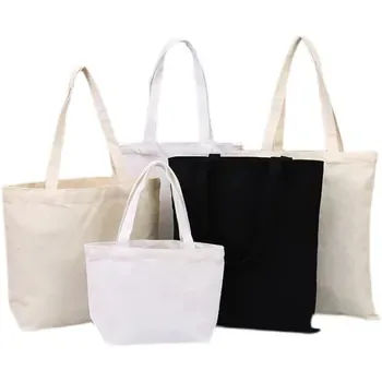 Foldable Cotton DIY Grocery Tote