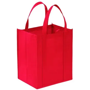 Colorful Non-Woven Open-Handle Shopping Bag