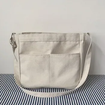 Custom Cotton Canvas Crossbody Bag ZG20250429M3