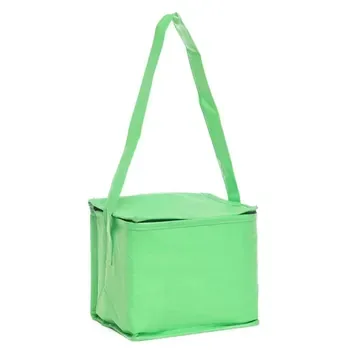 Custom Insulated Zippered Non-Woven Food Delivery Cooler Bag