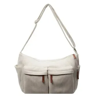 Custom Corduroy Shopping Tote