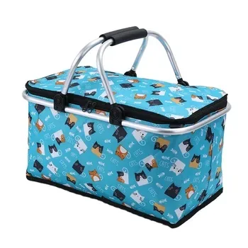 Custom Waterproof Foldable Oxford Cooler Bag
