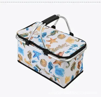 Custom Waterproof Foldable Oxford Cooler Bag