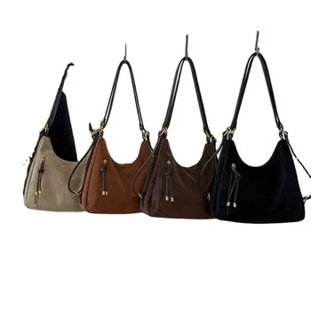 Custom Suede Crossbody Bag ZG20250930A8