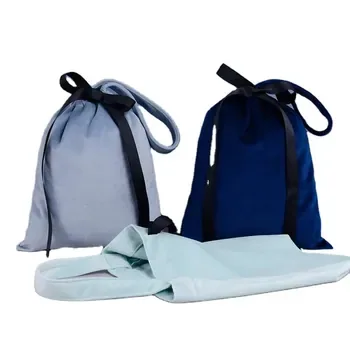 Custom Pink Drawstring Gift Bag