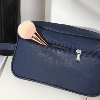 Custom Leather Cosmetic Bag