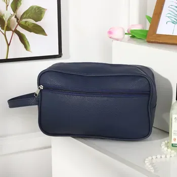 Custom Leather Cosmetic Bag