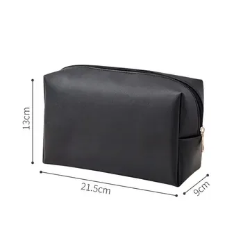 Custom Waterproof Zippered PU Makeup Pouch