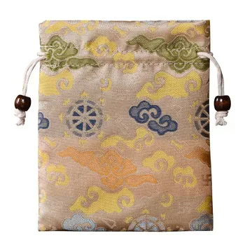 Custom Silk Drawstring Gift Bag
