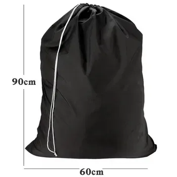 Custom Foldable Drawstring Polyester Laundry Bag