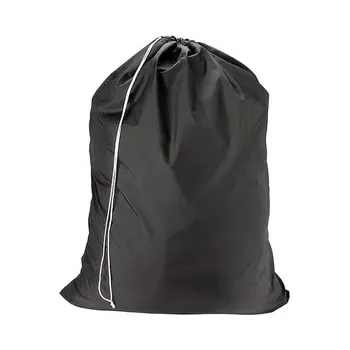 Custom Foldable Drawstring Polyester Laundry Bag