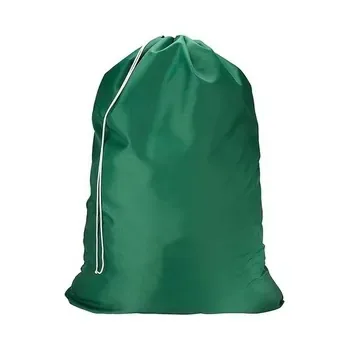 Custom Foldable Drawstring Polyester Laundry Bag