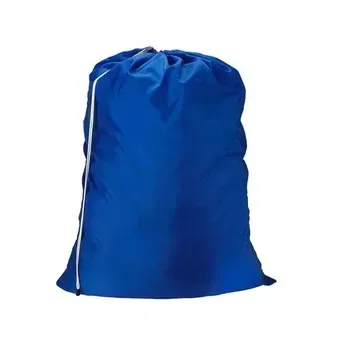 Custom Foldable Drawstring Polyester Laundry Bag