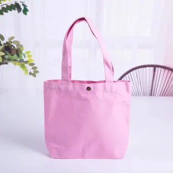 Mini 15oz Cotton Canvas Hand Tote
