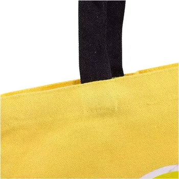 Canvas Zipper Shopping Gift Tote