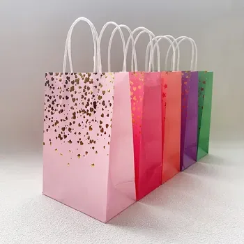 Custom Kraft paper Shopping Bag