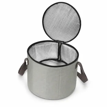 Round 600D Oxford Insulated Pizza Bag