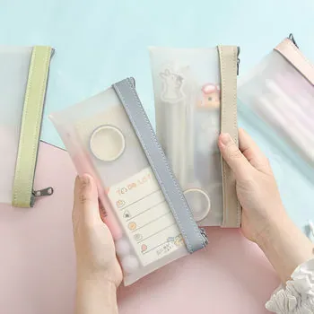 Custom Clear TPU Makeup Pouch