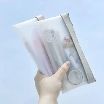 Custom Clear TPU Makeup Pouch