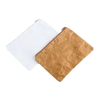 Custom Waterproof Zippered Tyvek Makeup Pouch